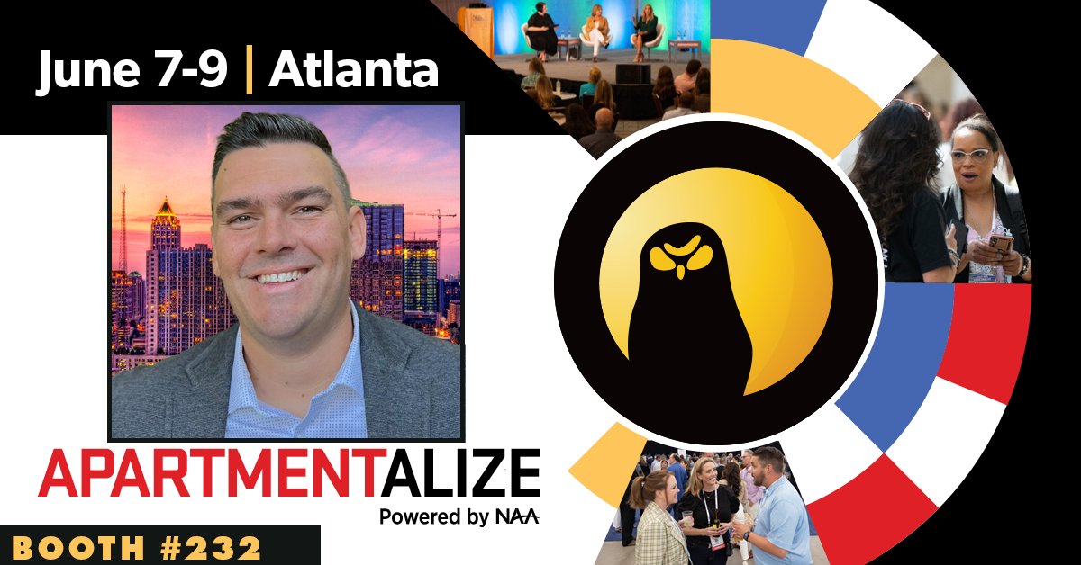 Come see us at booth 232 at NAA's Apartmentalize! Let Brad and the Team show you all the ways Night Owl Companies "keep a watchful eye on your investment."