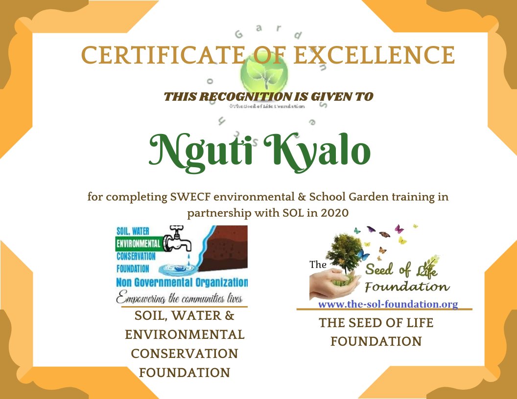 Kenya 🇰🇪 Congratulations for completing The School Garden education and planting trees. Keep up the amazing work!! Empowering communities with @the_solf_org collaborating with @SoilWaterEnvir2 ** Please note that the above events have already taken place. #plantingtrees