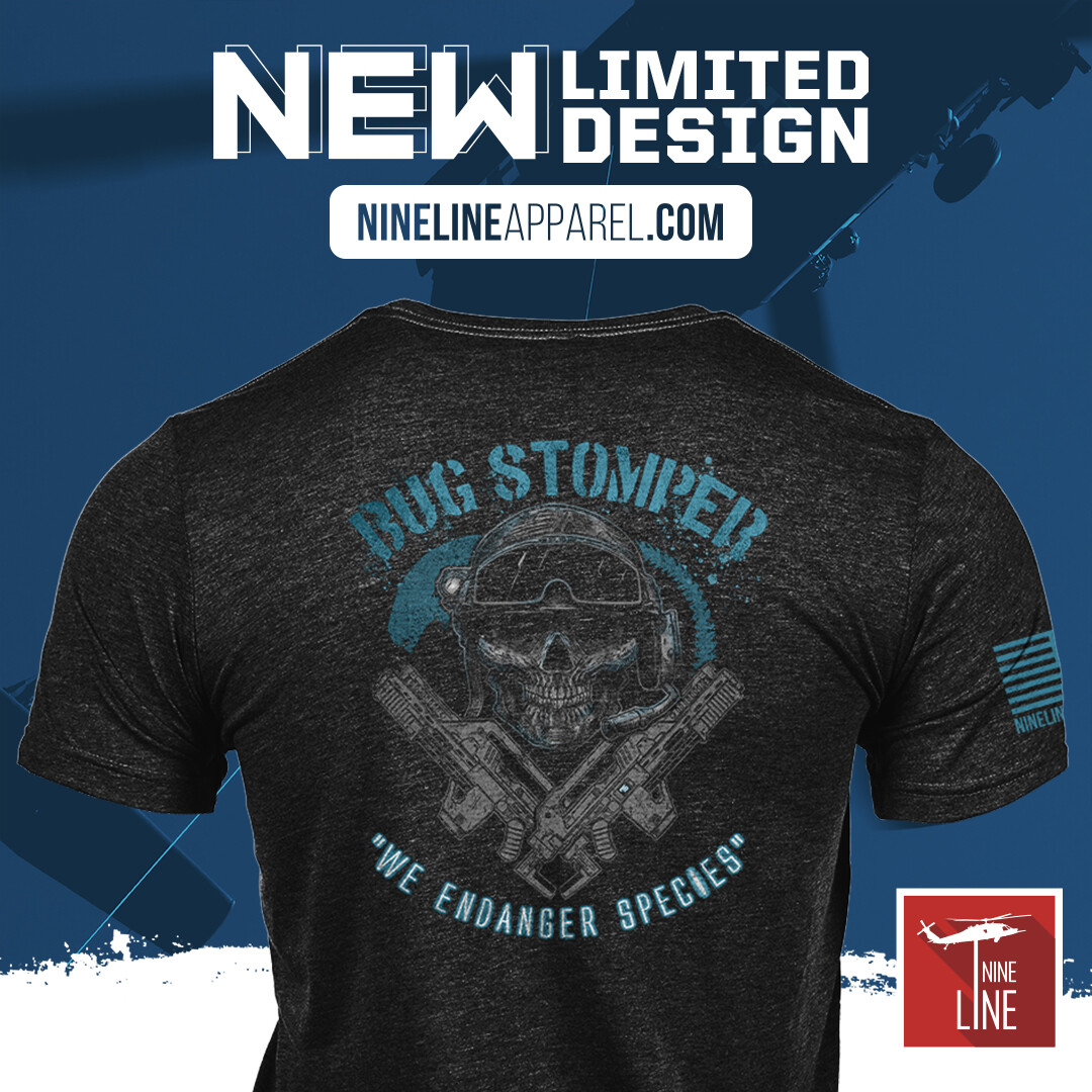 NineLineApparel's tweet photo. Our new weekly LTD drop is 🔥

- The Golden Goons
- Bug Stomper
- Go Ham or Go Home
- MASH U*S*A 1776

Shop at: https://t.co/Cev7yAplZe

#ninelineapparel #goons #goonsquad #goham #bugstomper #usa #america #patriotic #patrioticapparel https://t.co/wfiXj4NUKV