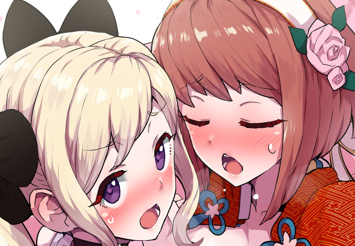 比翼エリーゼ&サクラ絵完成。渋R-18とニジエ、Fantia(全体公開)にうpりましたので、最寄りのSNSでどうぞ。 https://t.co/F9giGHdvx5