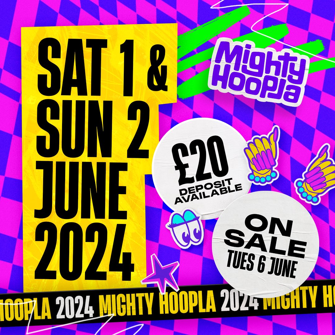 Mighty Hoopla on Twitter "Mighty Hoopla 2024 is on sale tomorrow! ⏰ We