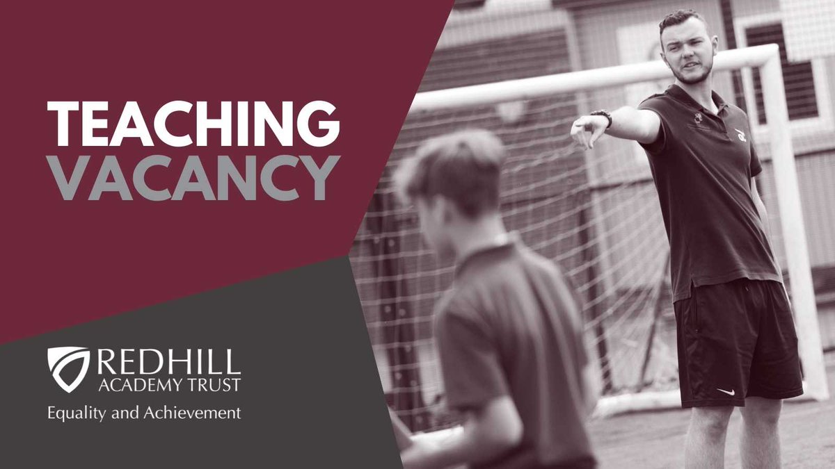 @bolsover_school have a fantastic opportunity for a Teacher of Science & PE to join their dedicated team. Apply here: redhillacademytrust.org.uk/vacancies/vaca… @RedhillTrust #TeachingJobs #SchoolJobs #TeacherOfScience #TeacherOfPE #ScienceAndPE #Job #Vacancy #DerbyshireJobs #ChesterfieldJobs