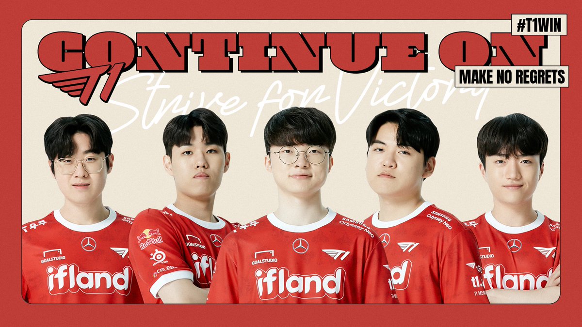 [2023 #LCK Summer Roster]

CONTINUE ON.

#T1WIN #T1Fighting