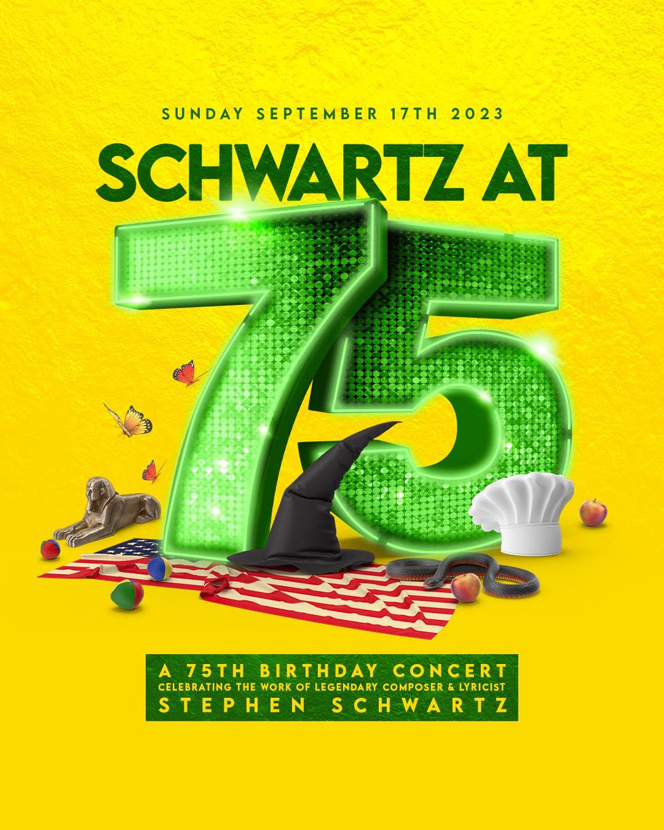 Join the man himself as we celebrate the composer of shows such as Godspell and Wicked! ‘Schwartz at 75’ will feature a truly stellar cast including @LouiseDearman <a href="/kerryjaneellis1/">.</a> &amp; <a href="/racheltucker1/">Rachel Tucker</a> 
Tickets are flying off the handle - so grab yours now!!! nimaxtheatres.com/shows/schwartz…