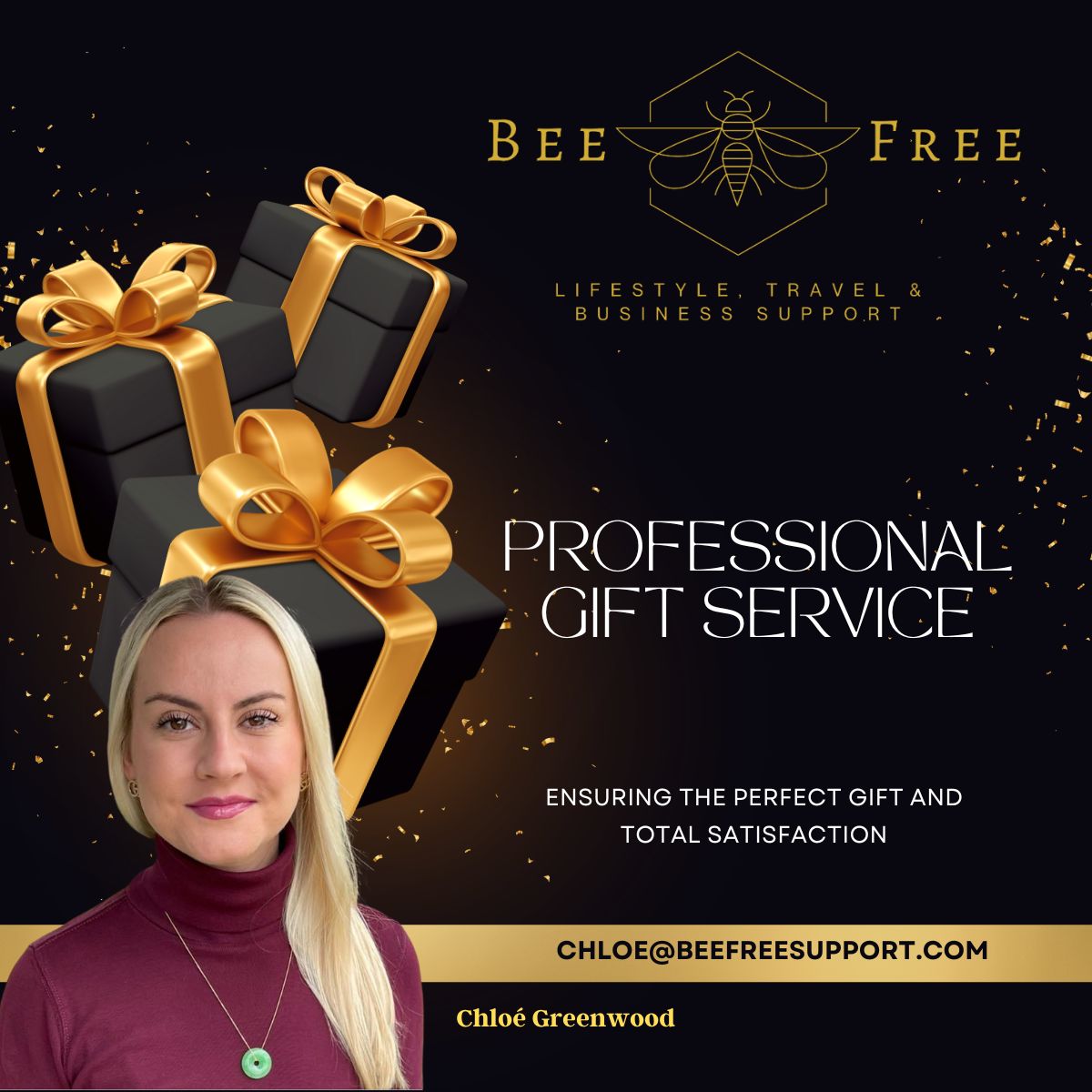 BeeFreeSupport's tweet image. Gift buying can be stressful at the best of times.

So, if you need that perfect gift sourcing for that special event, please be sure to give me a call.

Best regards
Chloé 
beefreesupport.com
chloe@beefreesupport.com
#gifting #gifts #beefreesupport