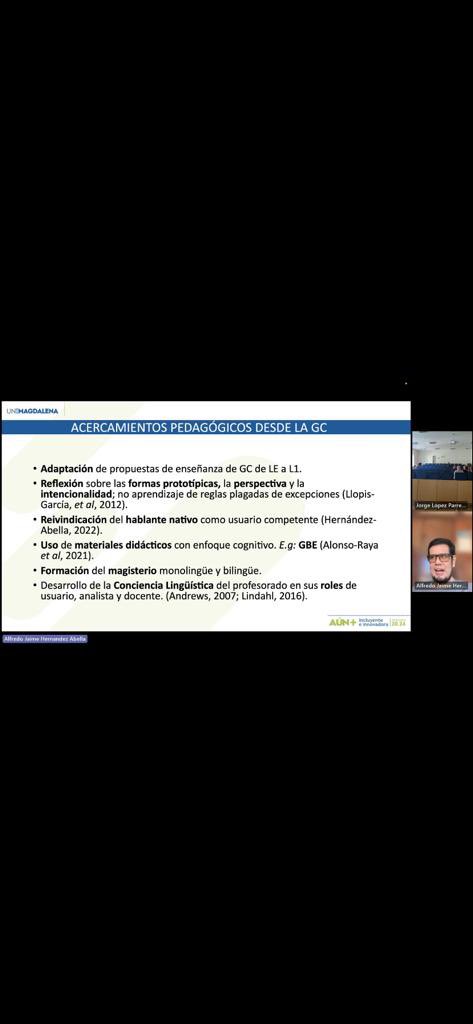 Felicitamos a nuestro docente del programa de Lic en Literatura y Lengua Castellana, Alfredo Hernández Abella, quien participó como ponente invitado en las jornadas  del Hispanismo de la Universidad de Vilnius, Lituania, en el marco de la Semana Cultural del Español.