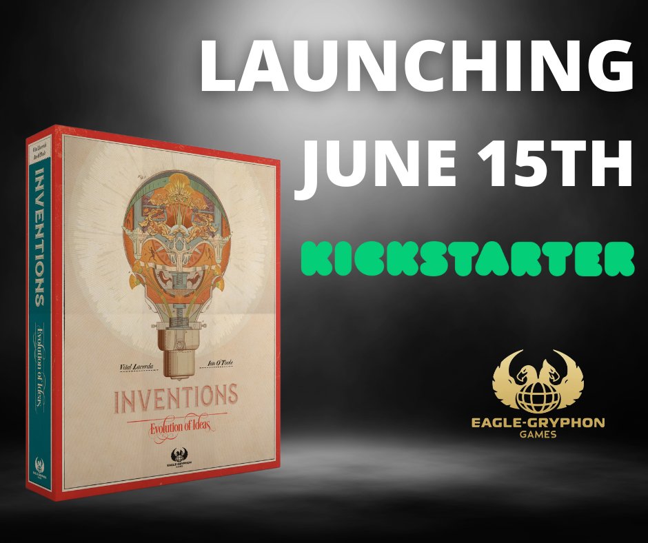 EagleGryphon Games on Twitter "Inventions Evolution of Ideas prelaunch page is now on