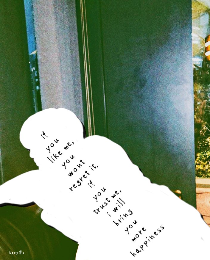 sonofmusics's tweet image. healing words from haechan