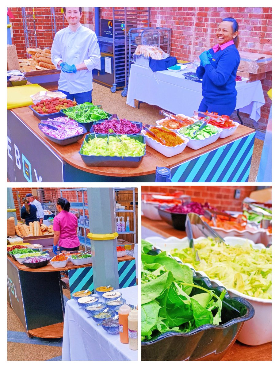 ChefWillTinkler's tweet image. Grab and go offer @ Wellington College today while the V &amp;amp; A is being remodeled. 

Subway Sandwiches with glazed doughnuts to finish 😋

Great team effort for our first day

@ChefEdwards68 @TimFurn @AndrewRidout64 @IndiesSodexo