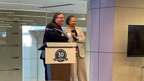 PSOH is honored to be recognized with the inaugural Jeffery C. Ward Affiliate Advocacy Award for partnering with ASCO on advocacy activities to help advance cancer care policy at federal and state levels. It was presented on June 4 at the State Affliates' reception in Chicago.