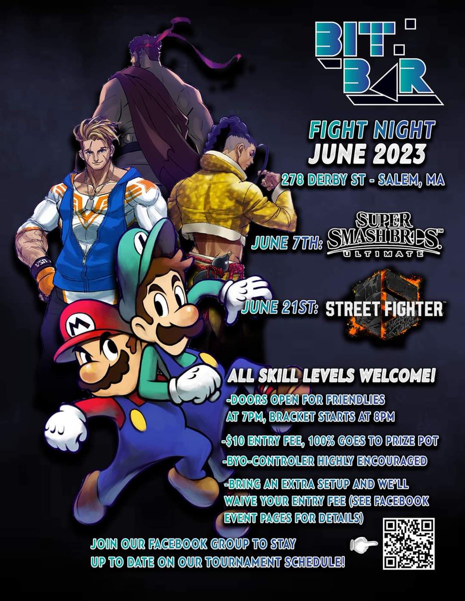 cuts_ssb's tweet image. Bit bar smash is this Wednesday! Come thru!