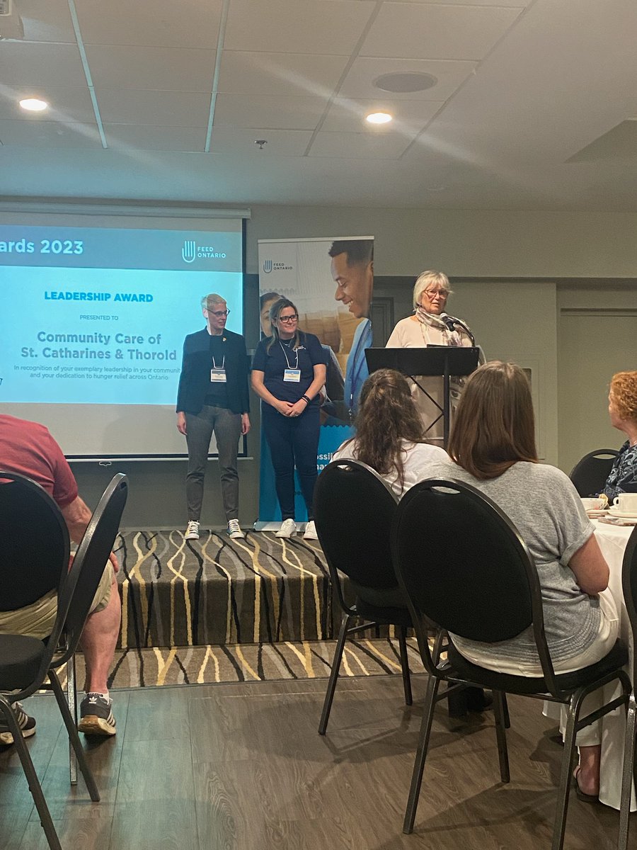 Project SHARE (@projectshare_nf) on Twitter photo Feed Niagara is well represented <a href="/FeedOntario/">Feed Ontario</a> conference! We were honoured to share our knowledge coleading a session on working together & were thrilled to see <a href="/communitycarest/">Community Care</a> receive the leadership award recognizing their efforts to bring us together to better serve Niagara Feed Niagara is well represented <a href="/FeedOntario/">Feed Ontario</a> conference! We were honoured to share our knowledge coleading a session on working together & were thrilled to see <a href="/communitycarest/">Community Care</a> receive the leadership award recognizing their efforts to bring us together to better serve Niagara