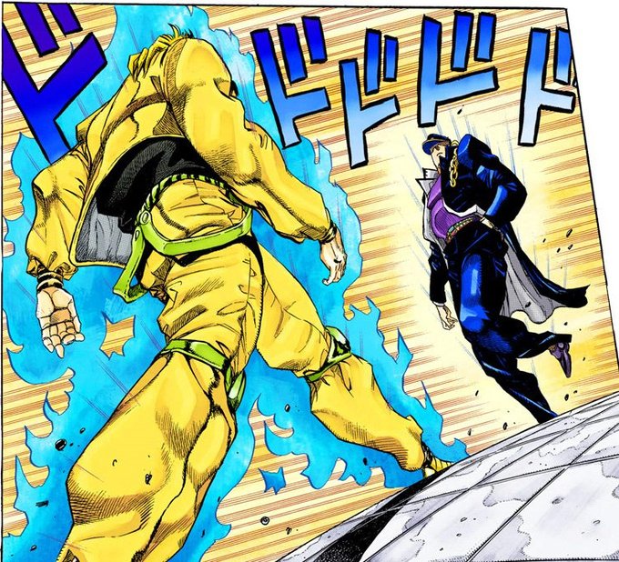 crazy to think that the most iconic jojo panel is not animated