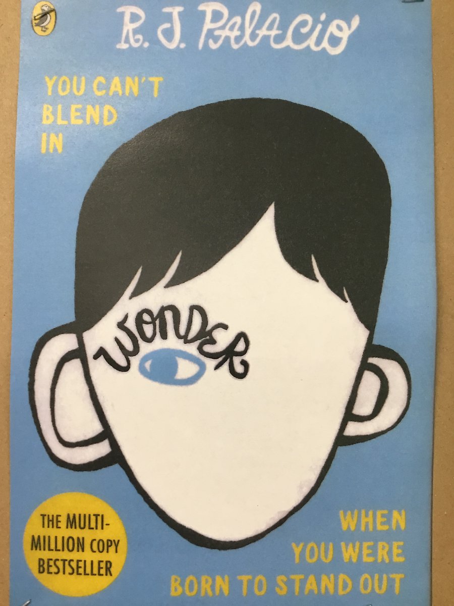 Year 6 have started their fantastic new book for this half term - ‘Wonder’ by @RJPalacio. We are looking forward to sharing some amazing writing…Watch  this  space!
