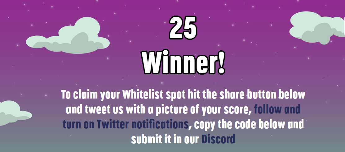 donvista17's tweet photo. I just confirmed my free token airdrop giveaway for the @kaijulegendsNFT launch, play the whitelist game below and score over 25 to unlock a unique whitelisting code!  

Game link - https://t.co/VGVS7OC5WR https://t.co/BV5BaF2n7R