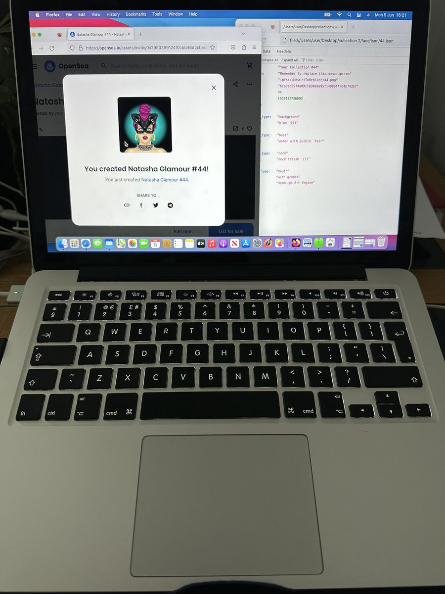 a little more and 10% of the collection will be loaded on <a href="/opensea/">OpenSea</a> #NFT #NFTComminity #nftcollectible #NFTCommumity #nftgallery #NFTProject