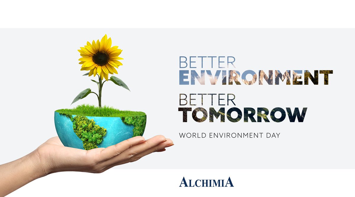 ALCHIMIAsrl's tweet photo. 🌍 Happy World Environment Day! 🌿🌎
Today, we join the global community in celebrating our beautiful planet and raising awareness about the importance of environmental conservation. 🌱💚 https://t.co/TPRe3guxdo