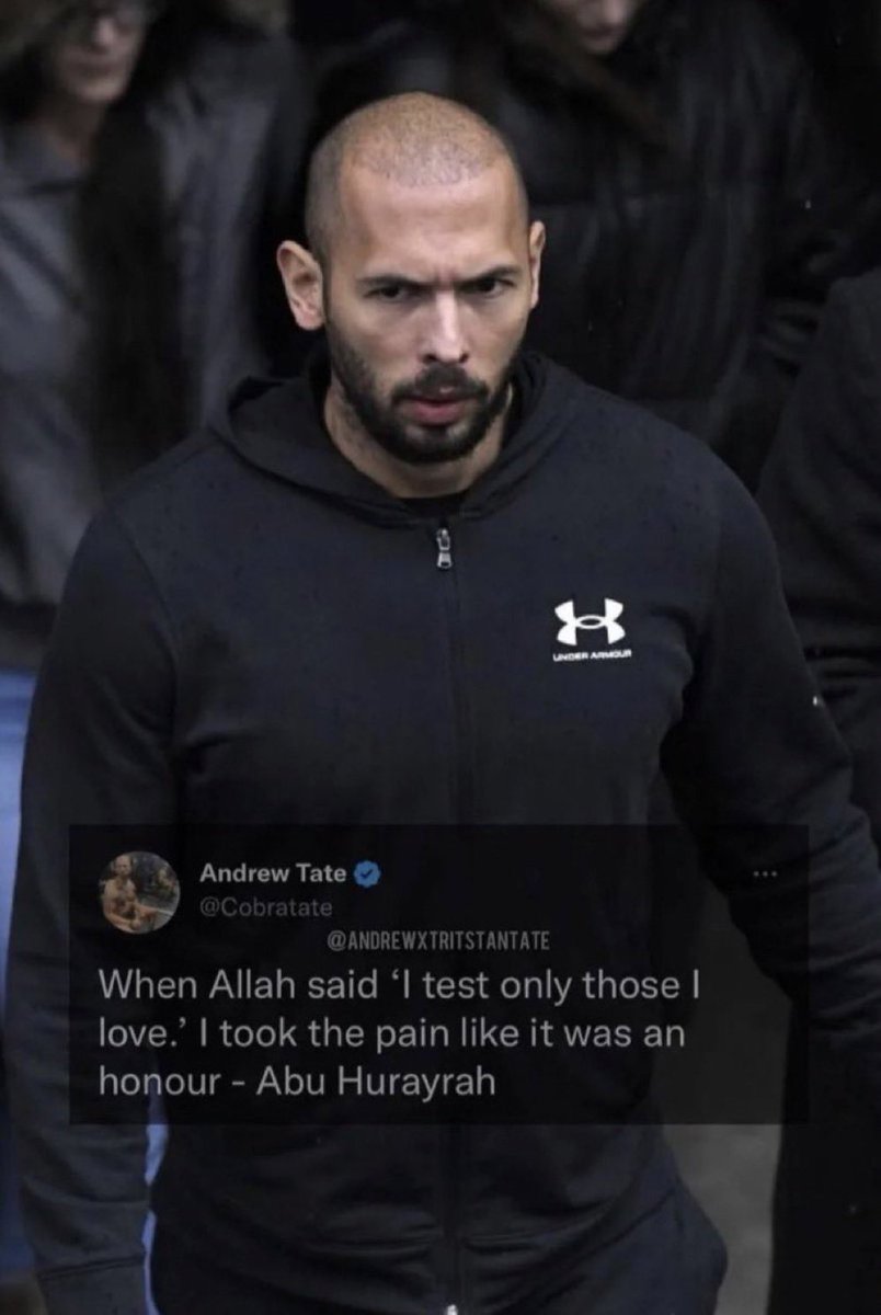 May Allah free Andrew Tate 🥀🤲🏾