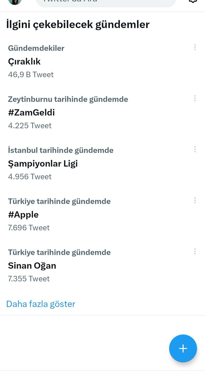 Çraklara Hayırlı Olsun.
Stajyerler daha çok tweet atmalı
😔
#KabineninGündemiStajÇırakOlsun