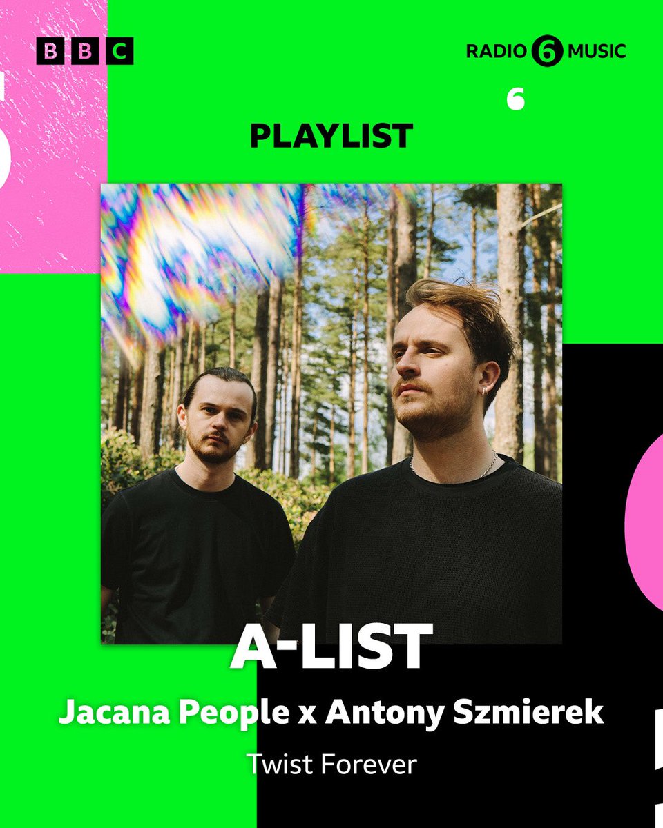 Jacana People (@jacanapeople) on Twitter photo โTwist Foreverโ has moved up to the A-list on the <a href="/BBC6Music/">BBC Radio 6 Music</a> playlist - absolute chaos โจ
Thank you so much to everyone over there whoโs supporting this record AND on release week for our new EP, โSunblindโ ๐ฑ out this Friday ๐
love to <a href="/antonyszmierek/">Antony Szmierek</a> โTwist Foreverโ has moved up to the A-list on the <a href="/BBC6Music/">BBC Radio 6 Music</a> playlist - absolute chaos โจ
Thank you so much to everyone over there whoโs supporting this record AND on release week for our new EP, โSunblindโ ๐ฑ out this Friday ๐
love to <a href="/antonyszmierek/">Antony Szmierek</a>
