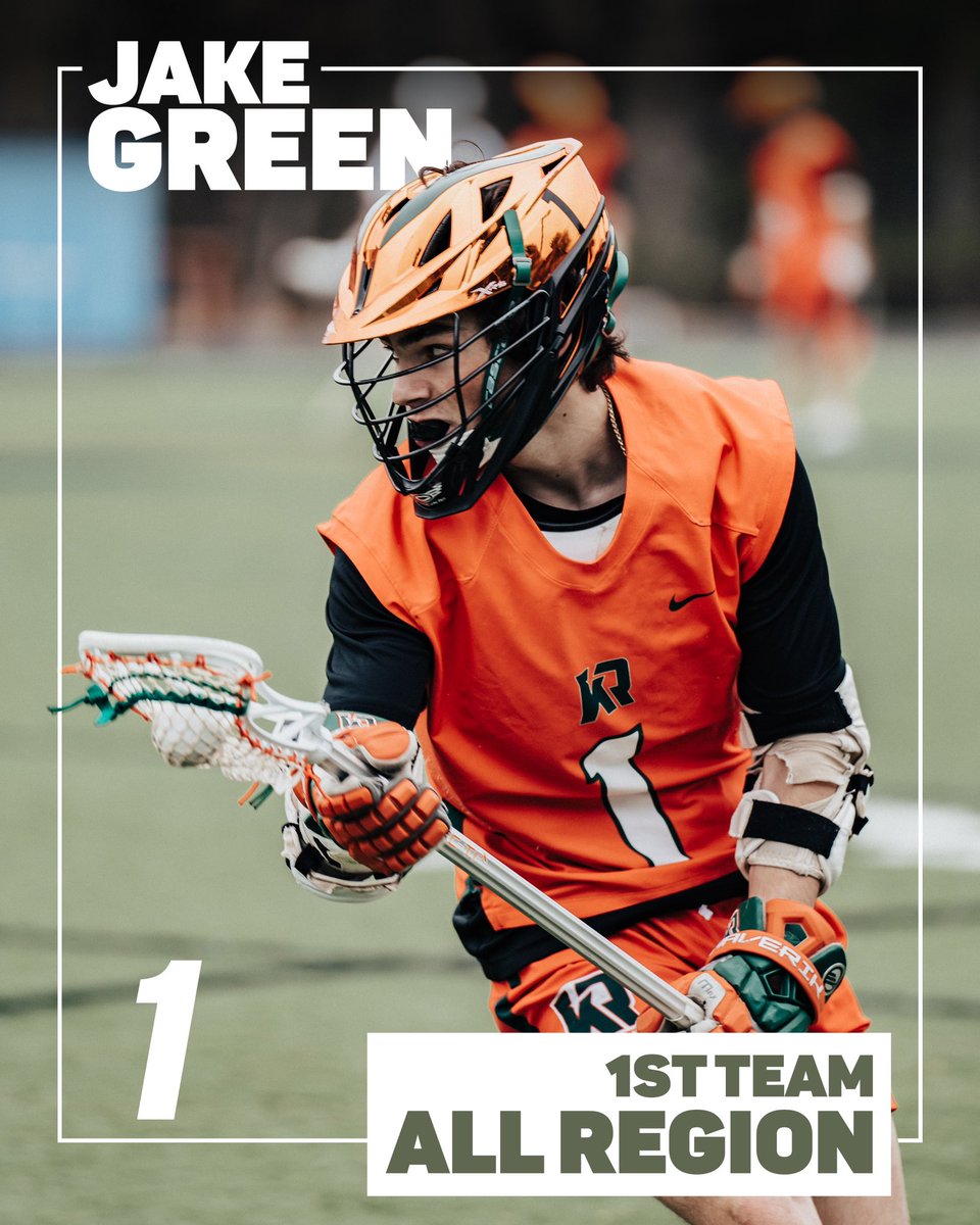 krunlax's tweet photo. Eight players took home First Team All Region Honors! Starting with 
Attack- Matt Green 
Attack- Jake Green
Attack- Bryce McAnany
LSM- Carson Hawkins
Midfield- Scott Barone
Midfield- Tyler Daigle 
Defense- Jack Boyle
#eattheday https://t.co/NDsY6OAsUv