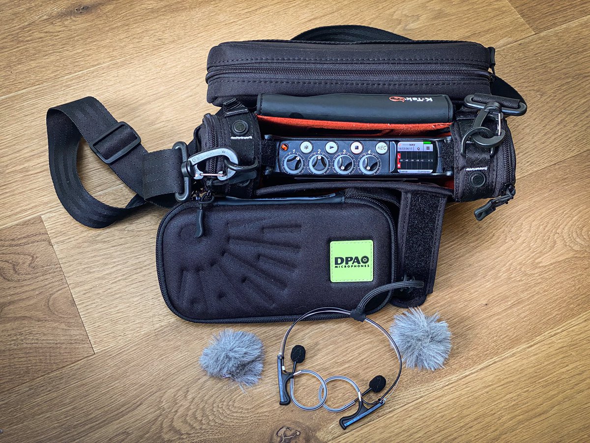 Martijn_Snoeren's tweet image. Een Sound Devices MixPre-6 II en de DPA 4560 binaural headset aangeschaft. Eindelijk m’n eigen setje voor binaural opnames 😀

#sounddevices #dpamicrophones #binauralaudio #mixpre6ii
