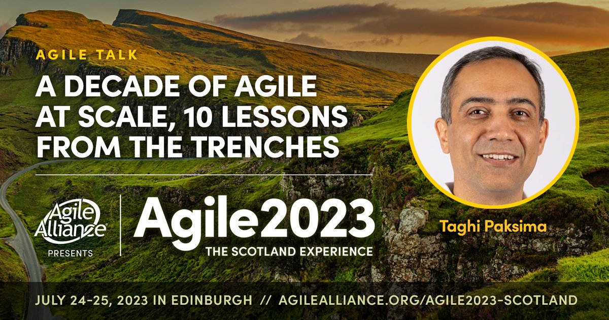 Agile Alliance tweet media