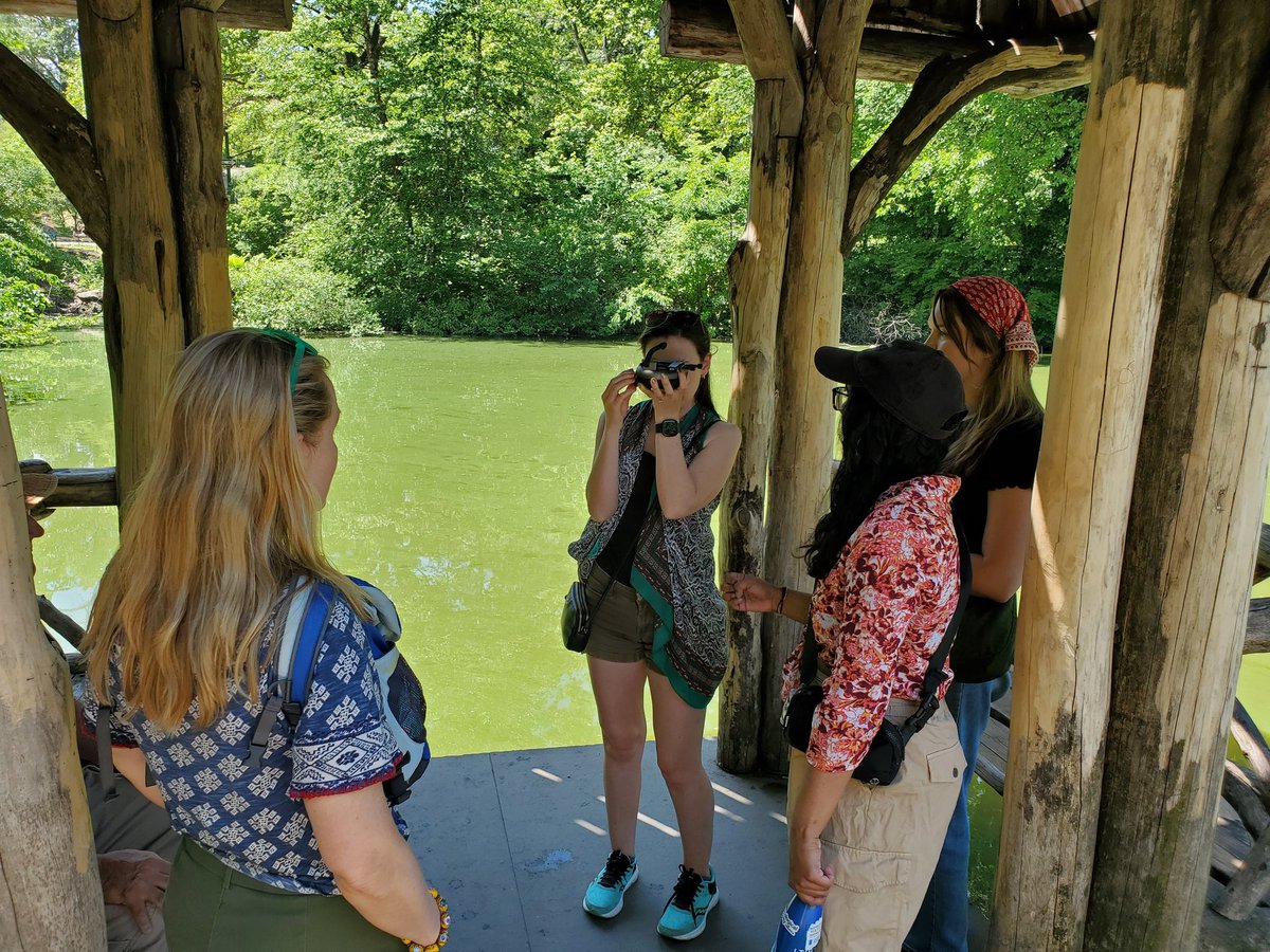 Michael Kausch (@nycmicrobes) on Twitter photo Fantastic day with John Wehr <a href="/LouisCalderCtr/">Louis Calder Center</a> algae class collecting harmful cyanobacteria in Central Park. Fantastic day with John Wehr <a href="/LouisCalderCtr/">Louis Calder Center</a> algae class collecting harmful cyanobacteria in Central Park.