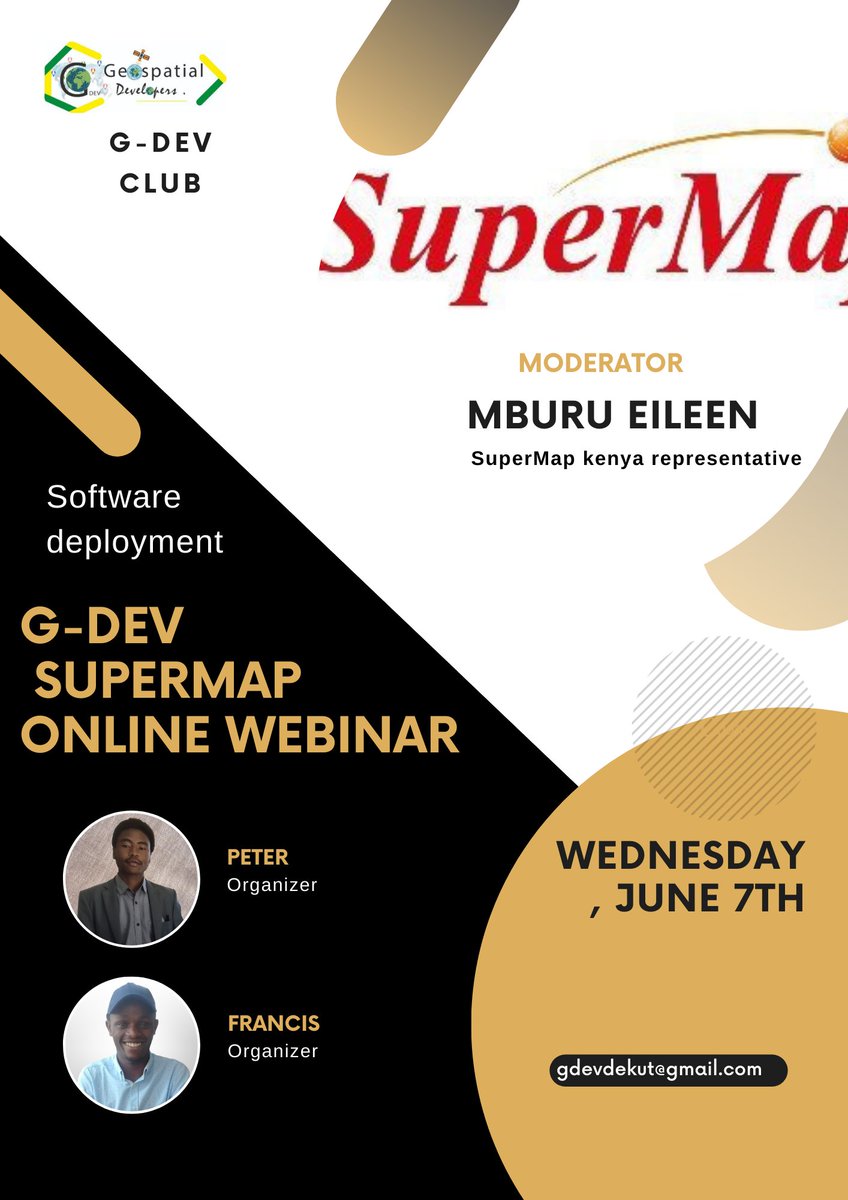 Subject: Invitation to SuperMap Wednesday Meeting: Software Deployment
Dear all,
I am writing to extend an invitation to the SuperMap Wednesday Meeting focused on software deployment. As a valued member of our team, your presence and insights would be greatly appreciated.