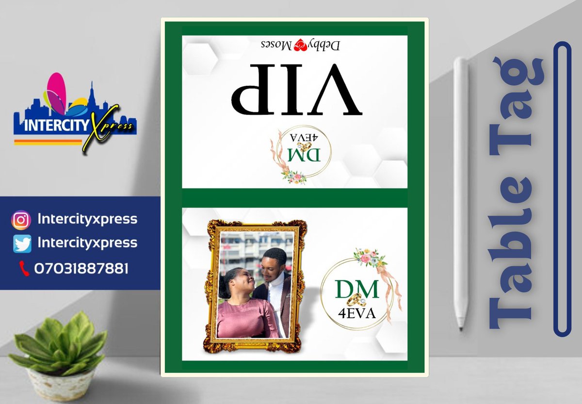IntercityX_'s tweet image. Need captivating table tags? Look no further! Our printing experts deliver remarkable results that will electrify your ceremony.  Stand out and leave a lasting impression. Contact us today! #PrintingServices #TableTags
