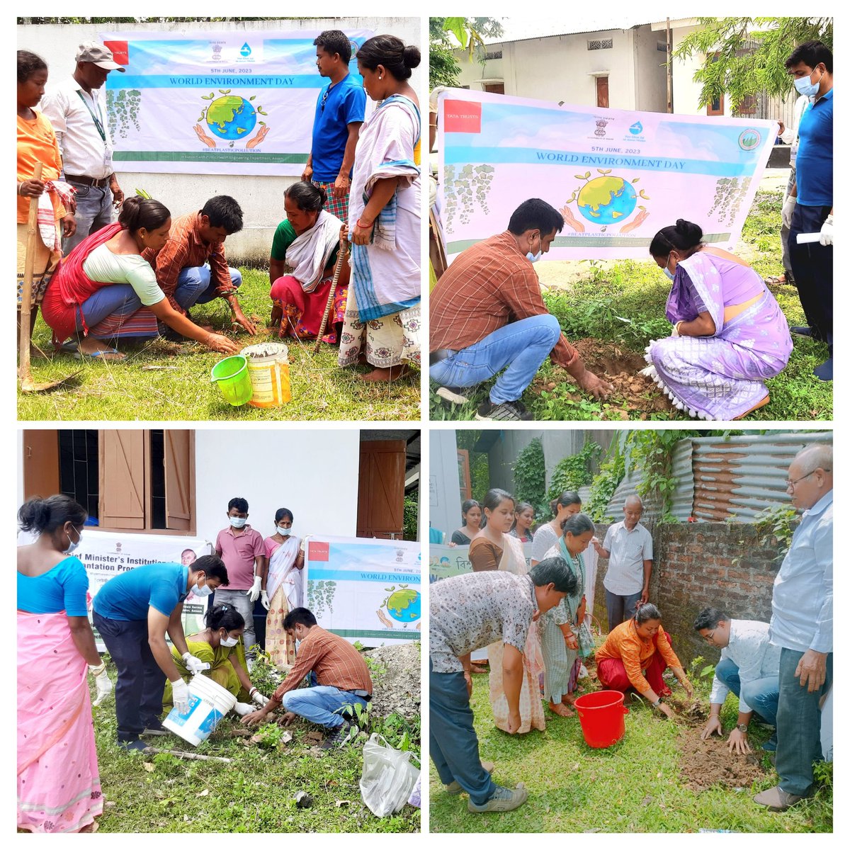 WQSP_CML Northeast (@jjm_assam_cml) on Twitter photo #WorldEnvironmentDay2023 celebrated by <a href="/CMLnortheast/">Centre for Microfinance & Livelihood</a> in Boko and Bongaon Block of <a href="/district_kamrup/">Kamrup District</a> where #plantation and #BeatPlasticPollution was discussed among different stakeholders under <a href="/jaljeevan_/">Jal Jeevan Mission I #HarGharJal #JJM #JalJeevan</a> mission initiative! <a href="/JJM_Assam/">Jal Jeevan Mission Assam</a> <a href="/kailashkarthik/">Kailash Karthik N</a> <a href="/DivyangWaghela/">Divyang</a> <a href="/tatatrusts/">Tata Trusts</a> #WorldEnvironmentDay2023 celebrated by <a href="/CMLnortheast/">Centre for Microfinance & Livelihood</a> in Boko and Bongaon Block of <a href="/district_kamrup/">Kamrup District</a> where #plantation and #BeatPlasticPollution was discussed among different stakeholders under <a href="/jaljeevan_/">Jal Jeevan Mission I #HarGharJal #JJM #JalJeevan</a> mission initiative! <a href="/JJM_Assam/">Jal Jeevan Mission Assam</a> <a href="/kailashkarthik/">Kailash Karthik N</a> <a href="/DivyangWaghela/">Divyang</a> <a href="/tatatrusts/">Tata Trusts</a>