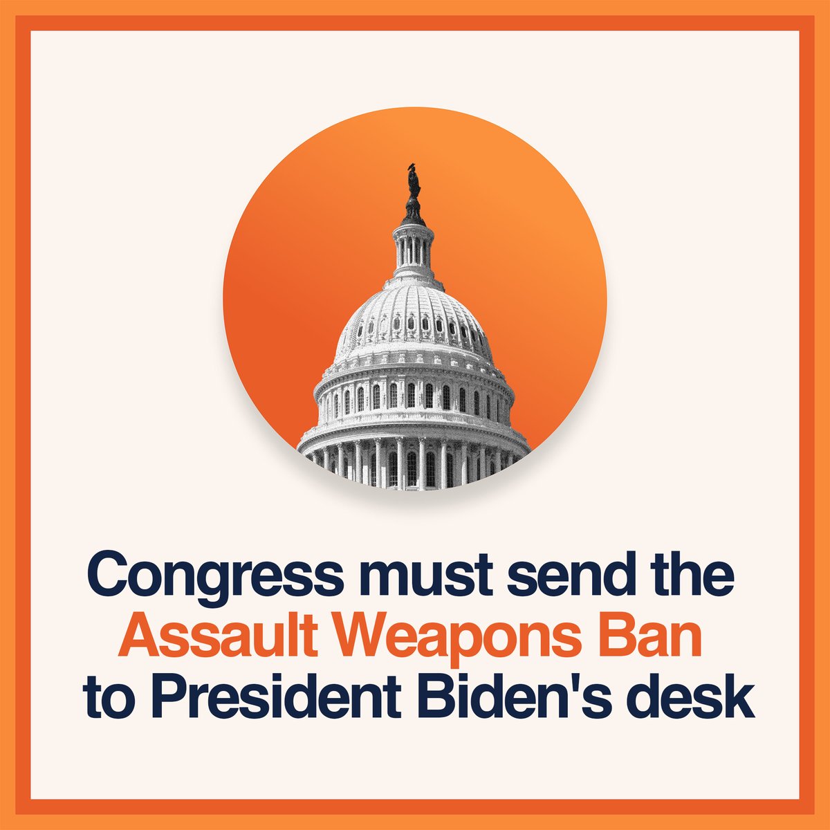 Let's ban assault weapons once and for all.