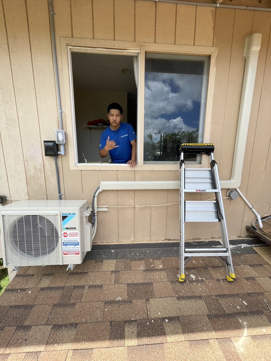 islandcomfortoh's tweet photo. We are back this wonderful Aloha Monday, ready to improve your home comfort! If you are in need of any HVAC service this week, call the best team in town!
#beattheheat #amazingservice #truecomfort #amazingwork #ohana #hvacinstall #hvacrepair #oahu #oahuhvac https://t.co/OJL3v516rO
