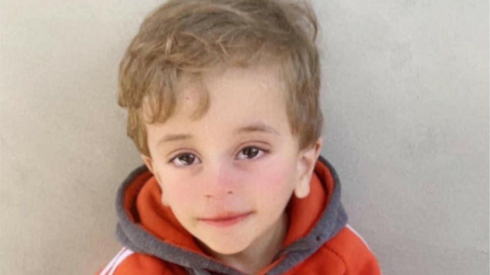 5Pillarsuk's tweet photo. Three-year-old Palestinian Mohammed Tamimi has died four days after being shot in the head by Israeli occupation forces.

Mohammed and his father were shot while leaving their home in Nabi Saleh, in the occupied West Bank.

The Israel military said its soldiers opened fire while in pursuit of two gunmen who had earlier shot at a nearby Jewish settlement.