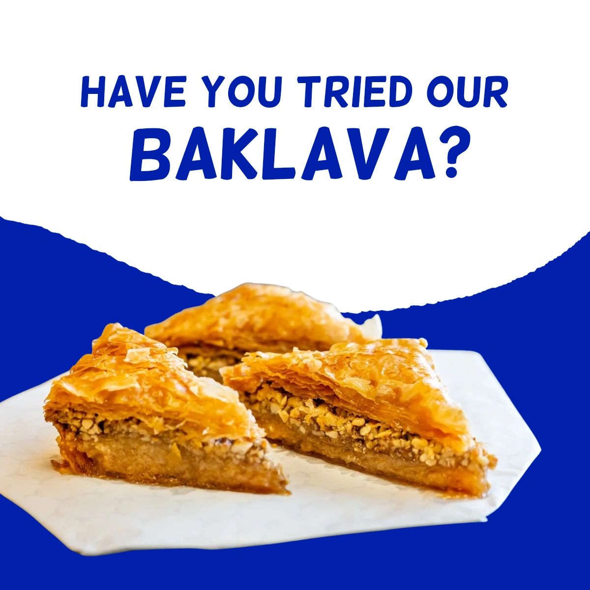 No meal at our place is complete without something sweet! If you haven’t tried our #baklava before, we highly recommend ordering some the next time you visit. #StLGyros #EatLocal #ShopSmall #ChickenGyro #StLGram #StL #StLouis #StLFood #Do314 #YelpStL #RiverFrontTimes #ExploreStL