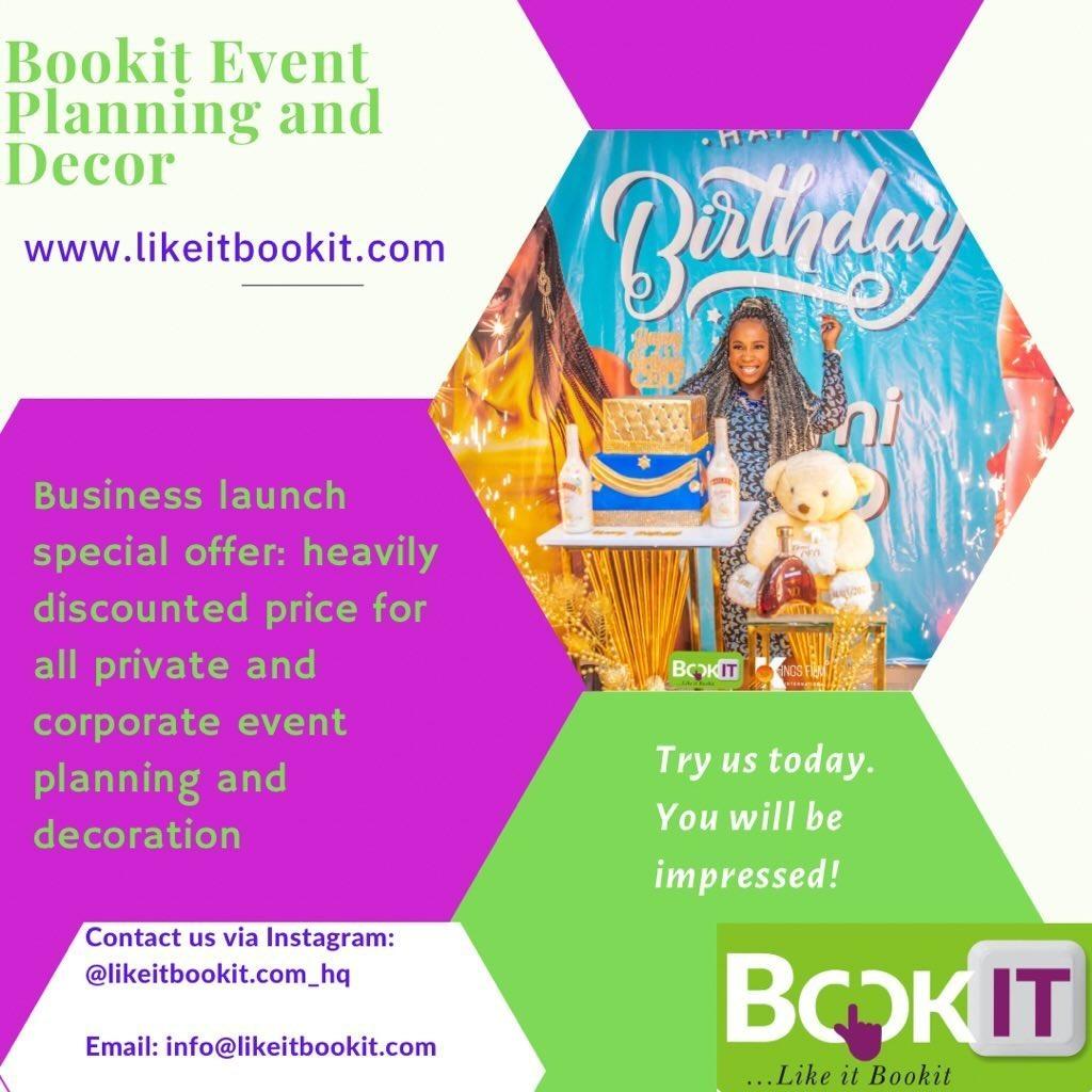 Let us take care of your next event and make it truly unforgettable. 

Contact us now to avail of this limited-time offer!

 Instagram: likeitbookit.com_hq and info@likeitbookit.com

 #eventmanagement #eventdecor #launchspecial #discountoffer #unforgettableevents”