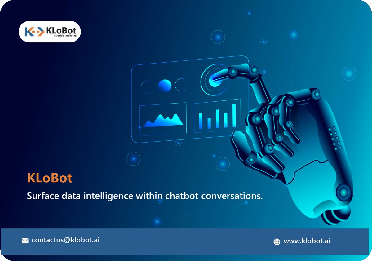 KLoBot: A Legal DIY Chatbot Builder Platform with Machine Learning capabilities.

klobot.ai

#chatbots #legalops #legaltech #lawtech #legal #ai #lawfirm #legalfirm #law #innovation #intelligence #it #itsolutions #machinelearning #software #legaltechnology #digital