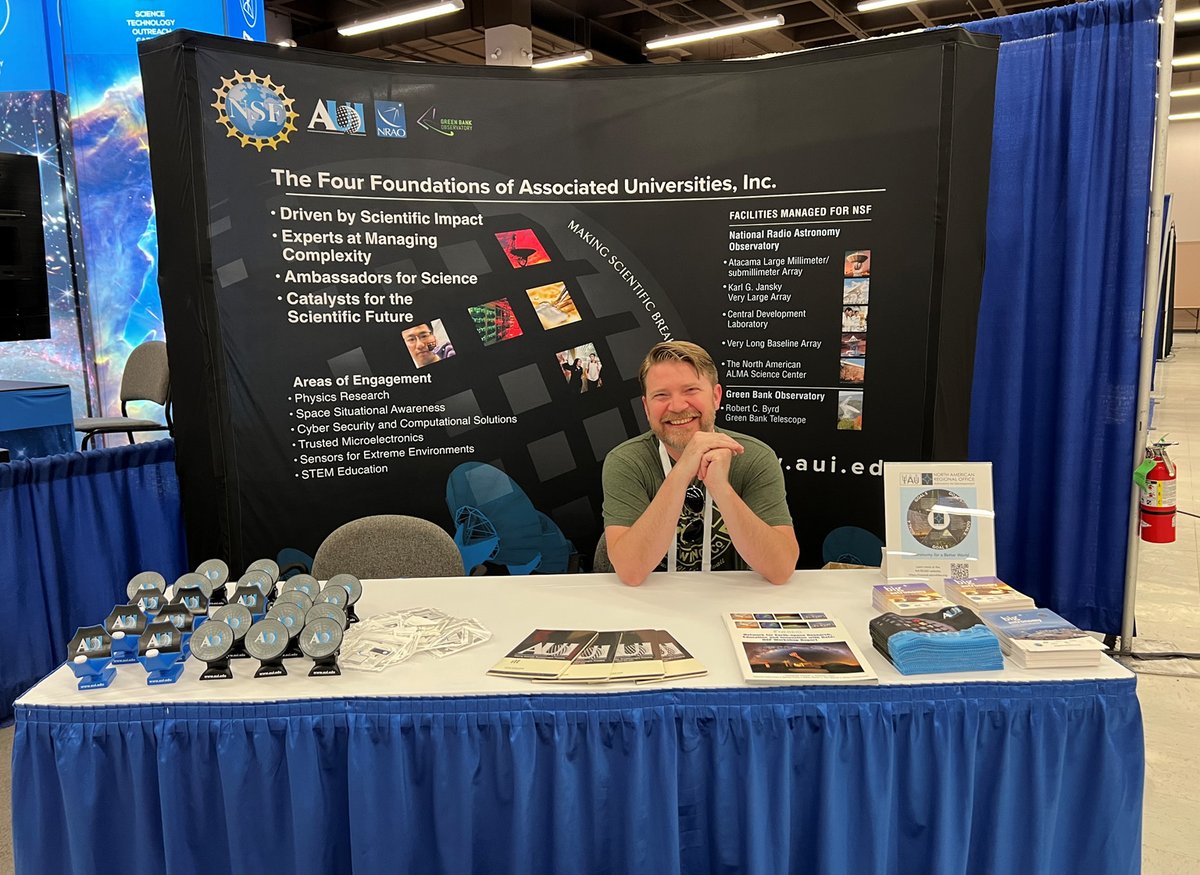 We are exhibiting at #AAS242! If you’re attending, stop by Booth 408 in the Albuquerque Convention Center to say hello and learn about AUI’s latest developments. #AASinABQ