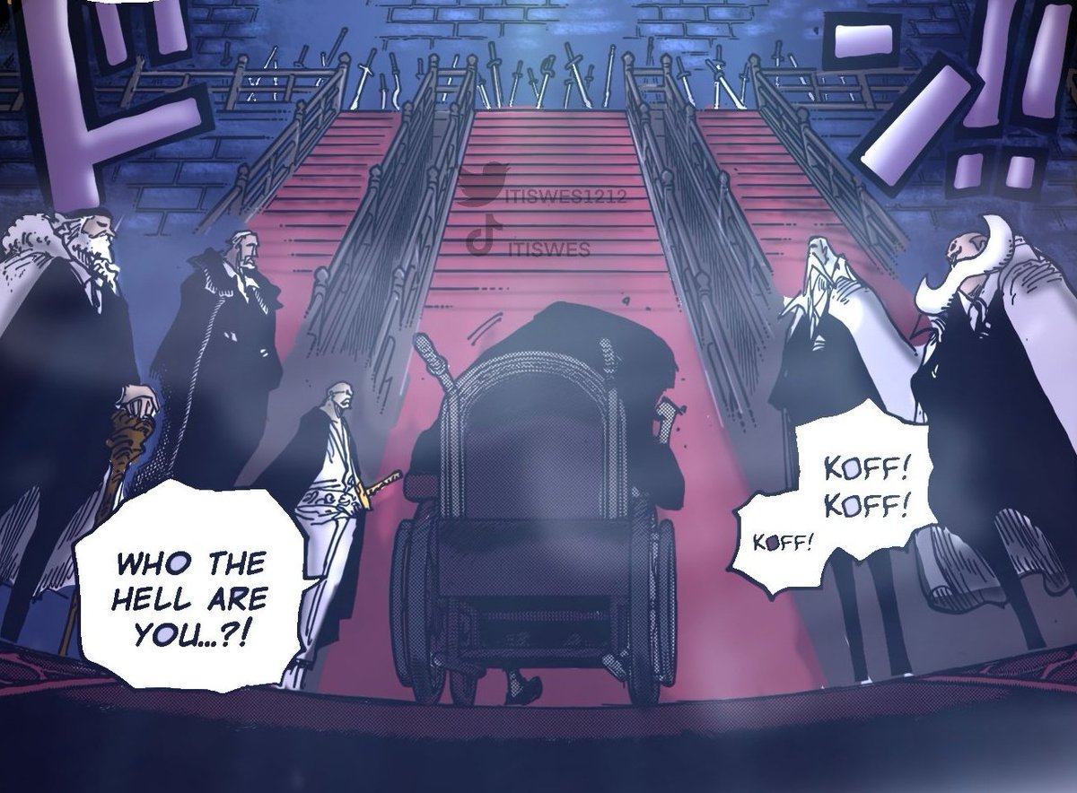 5iveElders's tweet photo. #ONEPIECE1086
My top 10 strongest characters/groups affiliated to the WG:
10. Vice-Admiral
9. Warlord (excluding Mihawk)
8. Seraphim (potential)
7. Admirals (three great powers)
6. Akainu
5. Garp (fights Aokiji who's about even to Akainu)
4. Kong
3. Holy Knight
2. Gorosei
1. Imu https://t.co/BSs8JwBaEM