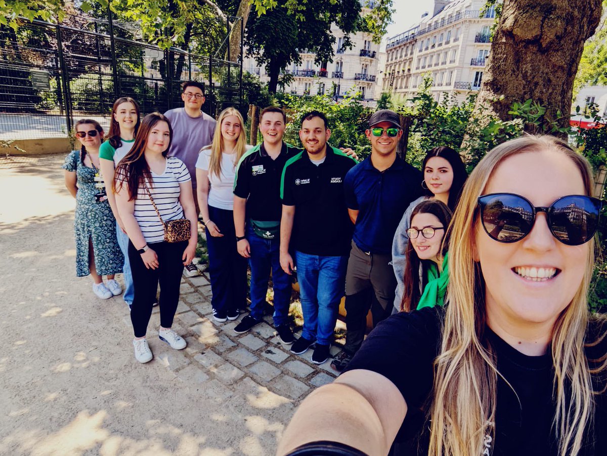 Sophie_Coker05's tweet photo. I have arrived in Paris for our overnight stop before going onto Germany tomorrow. Lovely team and lovely warrant holders making this trip great even though itβs hotππ«π·π©πͺ #SJABeastFromTheEast #AskMe #SJACadets https://t.co/exfonDkd4Z
