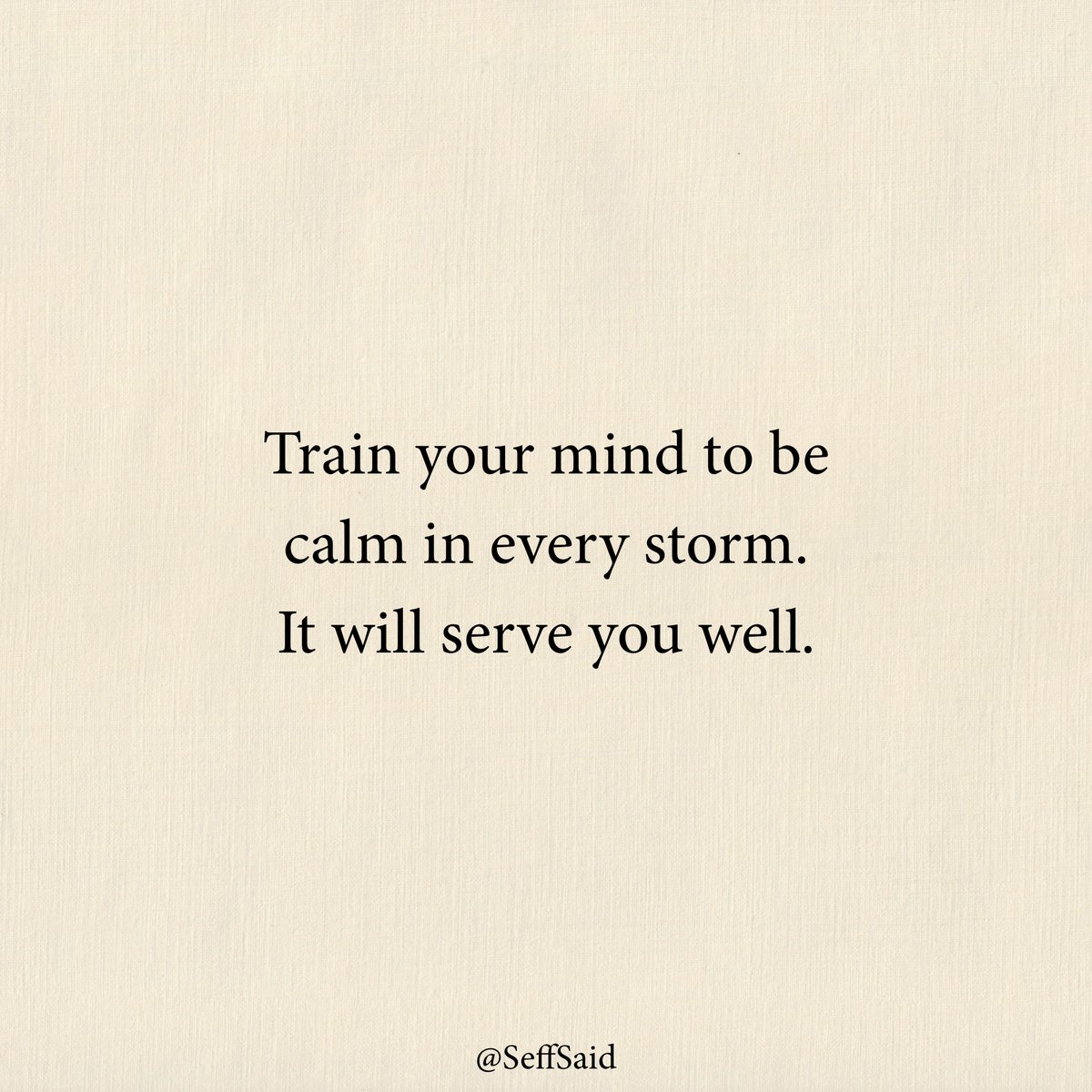Mindset is everything