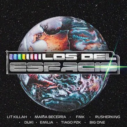 dterminate_'s tweet photo. “Los del Espacio”: Tiago PZK (@tiagopzk), Rusherking (@rusherkingg), Maria Becerra (@MariaBecerra22), Lit Killah (@LITkillah), Duki (@DukiSSJ), Emilia (@emimernes_), FMK (@FMK026) y Big One se vuelven a juntar en un nuevo tema.

Ya disponible. https://t.co/rQEeugjBtH