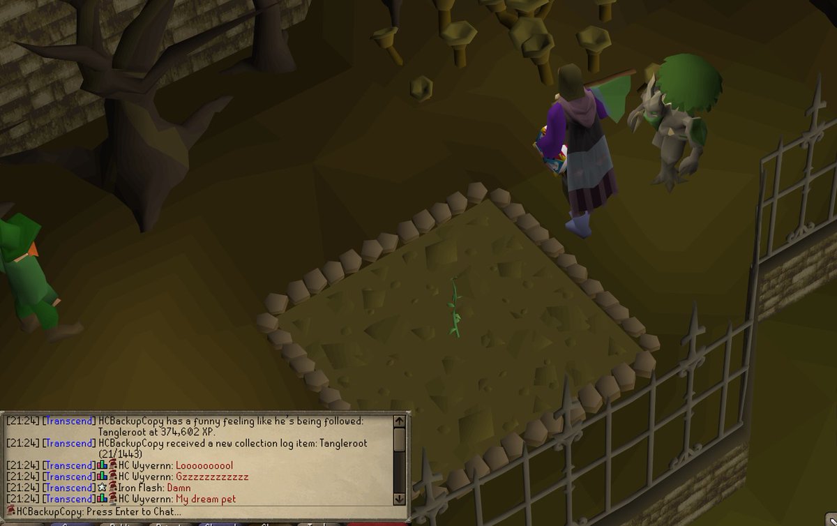 CheezedGaming's tweet photo. After dying on a three Hardcore Skillers I think I found the chosen account. Tangleroot on the 4th pick of Nightshade. https://t.co/M7zkUF3IAz
