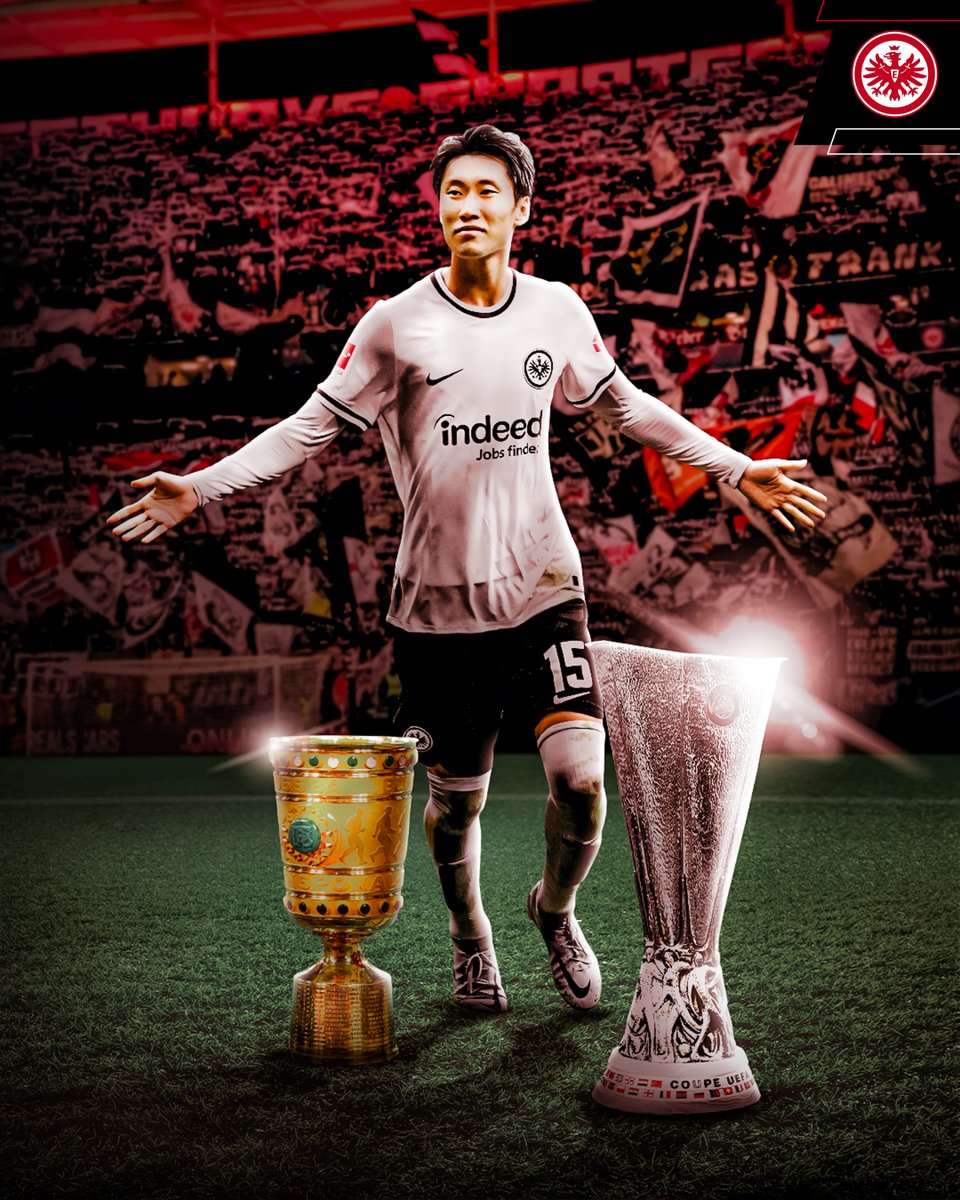 Eintracht Frankfurt (@eintracht) on Twitter photo Fernschuss-Spezi.
Bein-Liebling. 
Euro-Daichi.
Elferklau. 
DFB-Pokalsieger.
Europa-League-Sieger.
Arigatō. 🇯🇵♥️
#SGE Fernschuss-Spezi.
Bein-Liebling. 
Euro-Daichi.
Elferklau. 
DFB-Pokalsieger.
Europa-League-Sieger.
Arigatō. 🇯🇵♥️
#SGE