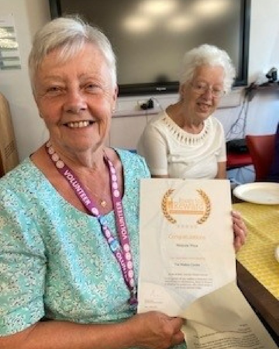WaltonCentre's tweet photo. We love our #Volunteers, they support us throughout the year and always bring a smile to our faces. That's why this #VolunteersWeek we celebrated them with tea and cake! If you're interested in volunteering, click here: https://t.co/drGWeSTKS1 #VW23 https://t.co/nCqFBNY6H5