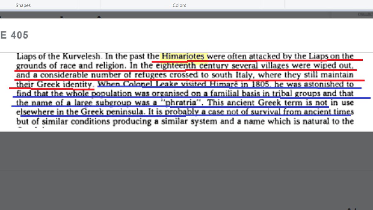 @kolonjar @GrecoStrategos @THE_GREEK_007 @_Makedonuts_ @eftimia60 @PallasGlaux @makedonien_mk @Aretitheta @Alexand45539671 @andros_sk_mari @tricomtech @G7uQ40F6VP1Rv2U @TreloKomio5 @TheRisingFinix @bigjohn53979259 @StopYourBsSerb @dsgsdfg51647791 @DinosPalaio @IoannisKapo1 @Konstan16204029 @Darnakas3 @Tutunarot1 @DirectorMKD @lolita194636511 @JordanTviterka @theoperi @vladegv @No_Grik_Style @helleniccanuck1 @aleviyemem @haha_bou @Samet22326848 @APsilos @MAKEDONMMA @max_zek_x @Ar_MA_ge_don @SrebreniKopja @OKOTOnaSE @panbog2 @YiosDia @mmamakedonia @BasilesNikolaou @MakedonPaeon @AITWLOS @dokurcev @PegoEmpresa @basedfootball_ @dondon90820793 Do you live close to Himare? Many Himariotes also ended up in Italy because of constant attacks by the Albanian Liaps in the 17th century. Read Hammond google.com/books/edition/…