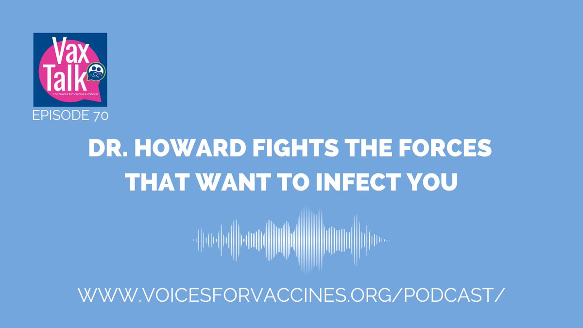 VaxTalk Episode 70: Dr. Howard Fights The Forces That Want To Infect You (with @19joho)

Listen for yourself: bit.ly/3OVfxBa #vaxtalk #voicesforvaccines #whyivax