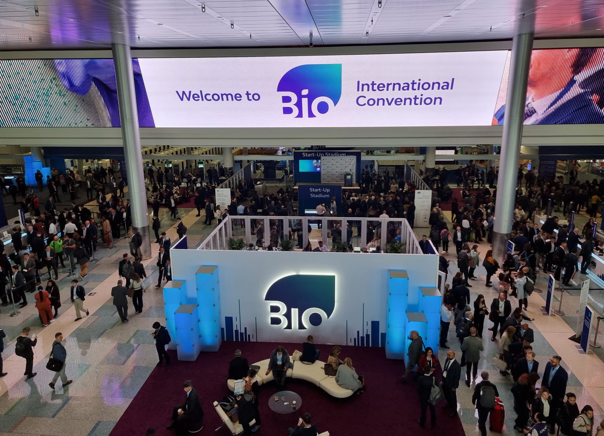 Day 1 at #BIO2023 - wonderful joining my <a href="/GAIA_COM/">GAIA</a>  colleagues in Boston and one thing becomes very clear already: Both the scientific and commercial interest in real #digitaltherapeutics remains very strong. #DTx #PDTx