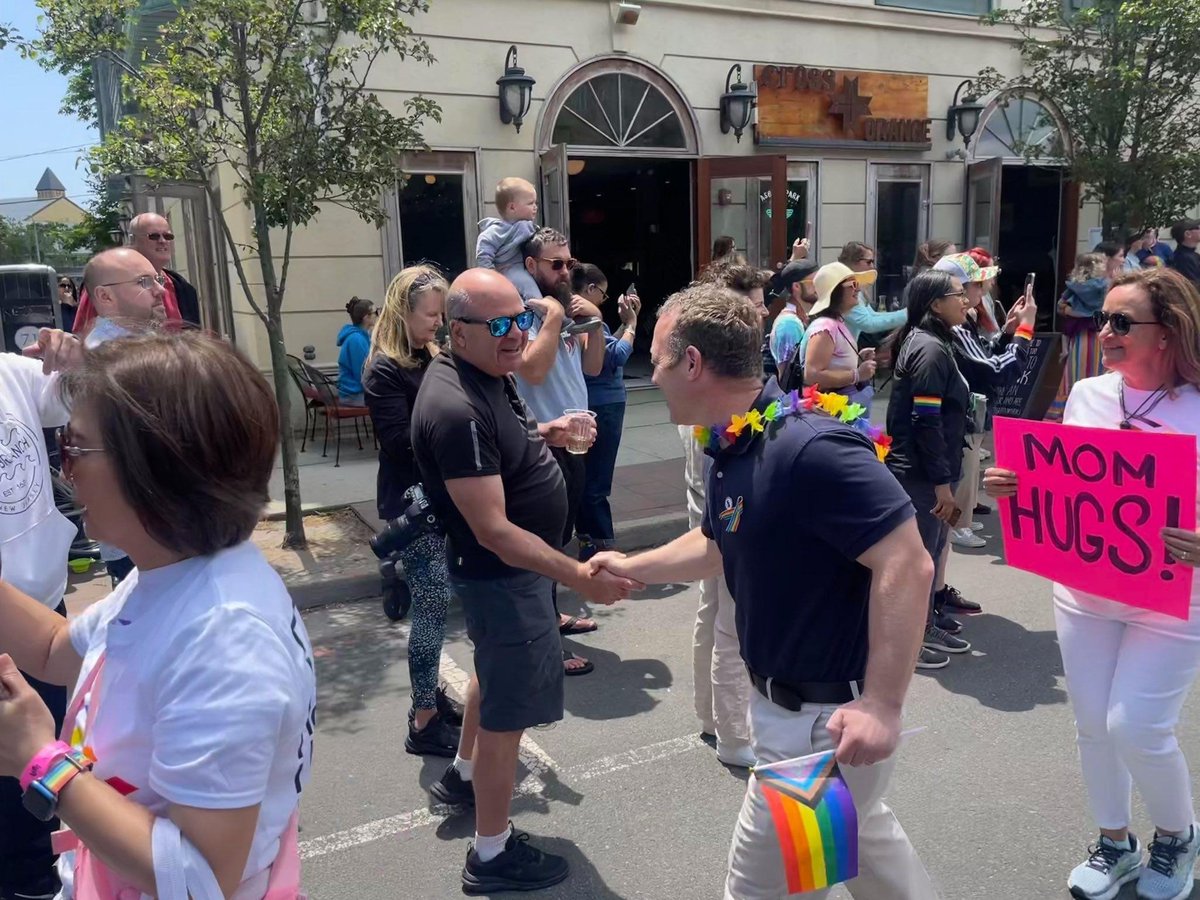 Josh Gottheimer (@josh4jersey) on Twitter photo What an incredible day at the Asbury Park Pride Parade on Sunday with <a href="/SenatorMenendez/">Senator Bob Menendez</a>, Rep. <a href="/FrankPallone/">Rep. Frank Pallone</a>, <a href="/Gopal4Assembly/">Vin Gopal</a>, <a href="/Fuscarino/">Christian Fuscarino</a>, Chair Schaffer, Municipal Chairman John McCabe, Luanne Peterpaul, and Eileen Della Volle! What an incredible day at the Asbury Park Pride Parade on Sunday with <a href="/SenatorMenendez/">Senator Bob Menendez</a>, Rep. <a href="/FrankPallone/">Rep. Frank Pallone</a>, <a href="/Gopal4Assembly/">Vin Gopal</a>, <a href="/Fuscarino/">Christian Fuscarino</a>, Chair Schaffer, Municipal Chairman John McCabe, Luanne Peterpaul, and Eileen Della Volle!
