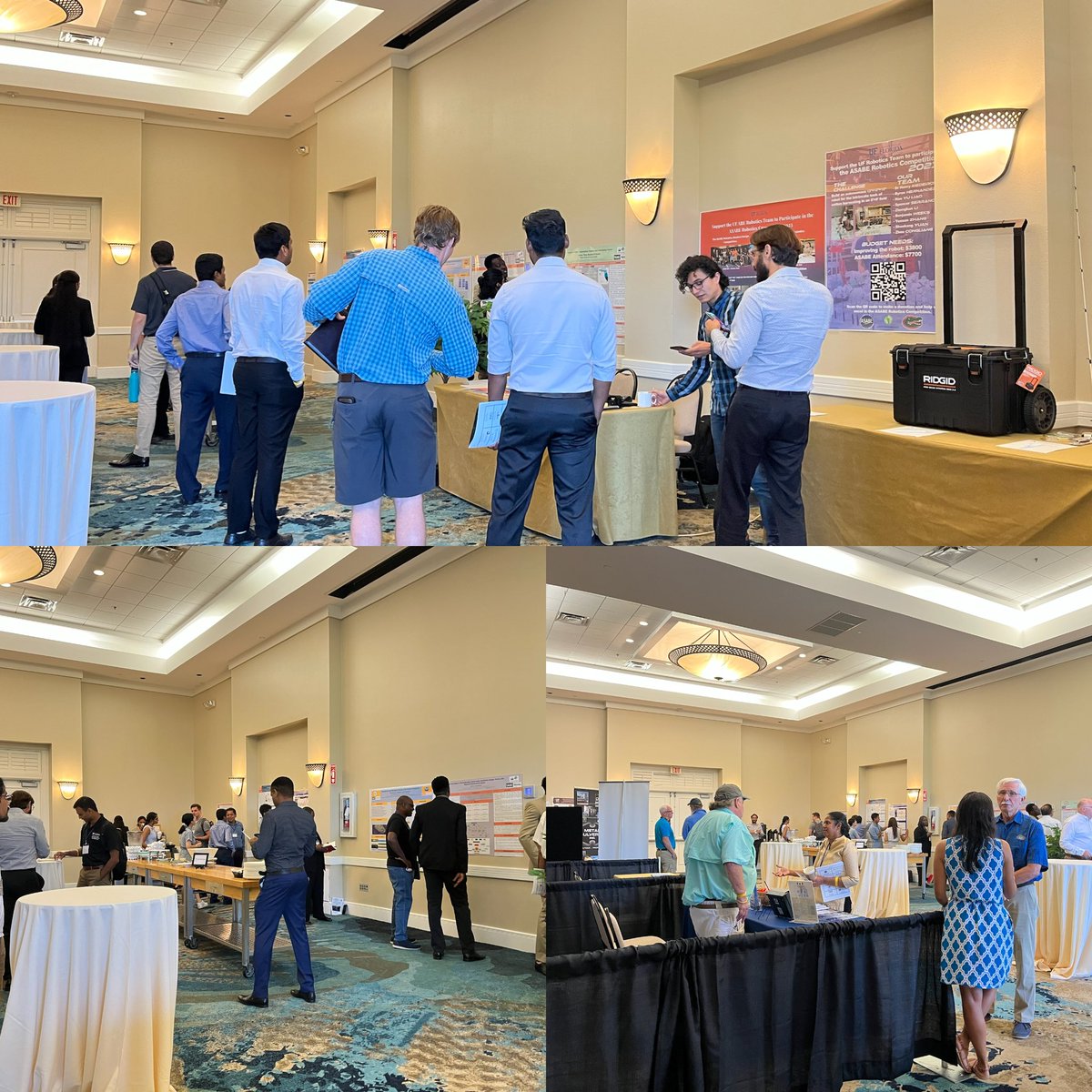 #FLASABE2023 Great Trade Show! Great discussion at the poster session.
